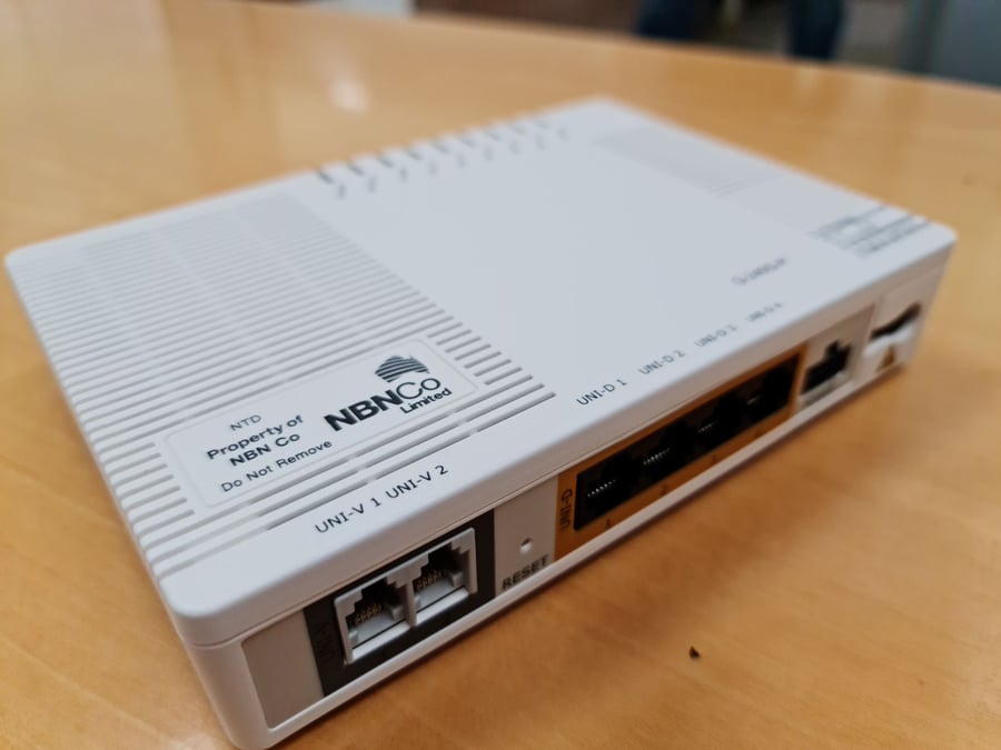 NBN modem 4